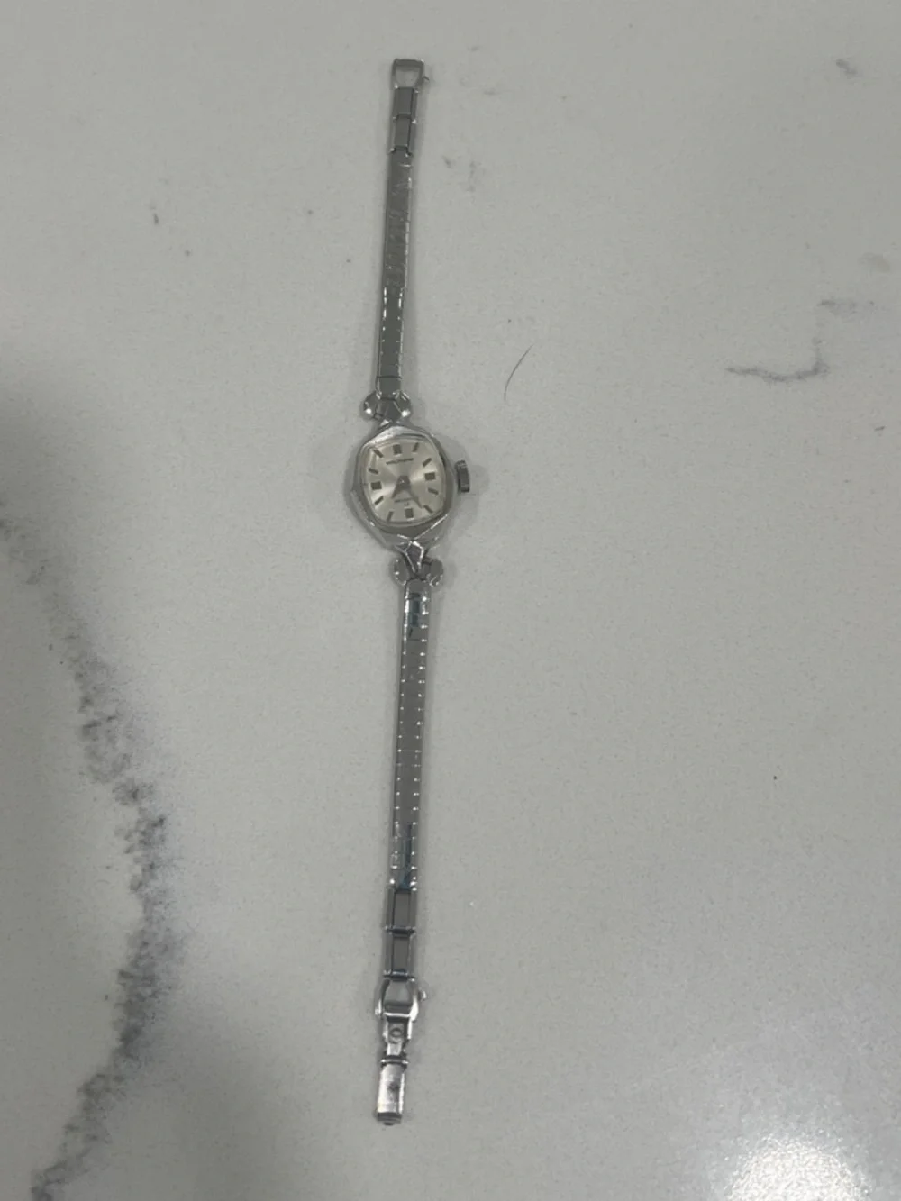 Vintage Waltham Women's Silver Bracelet Watch